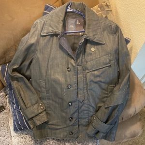 G-Star RAW Men’s Winter Denim Coat (L). RARE